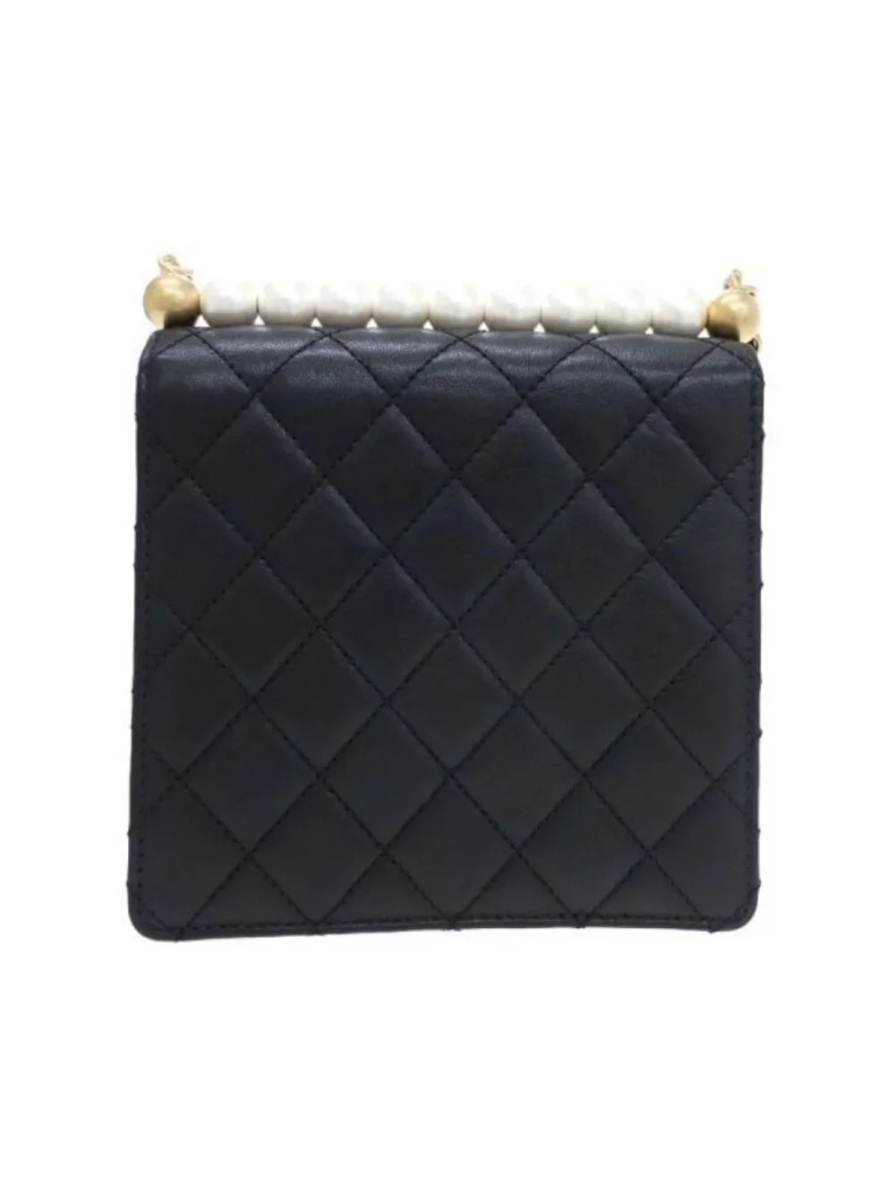Chanel Quilted Pearl Chain